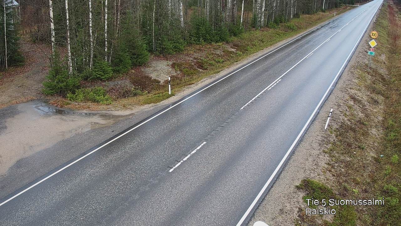 Kelikamerat Kuva Tie 5 Suomussalmi Raiskio, Suomussalmi, Kainuu