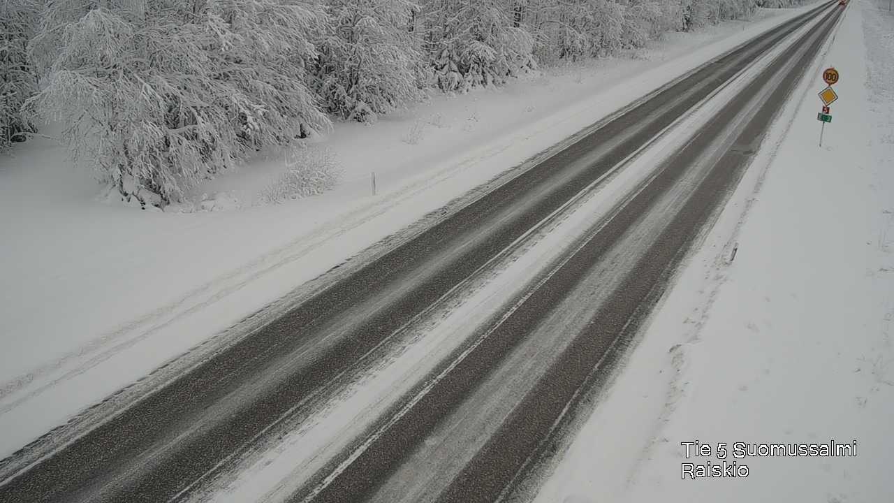 Kelikamerat Kuva Tie 5 Suomussalmi Raiskio, Suomussalmi, Kainuu