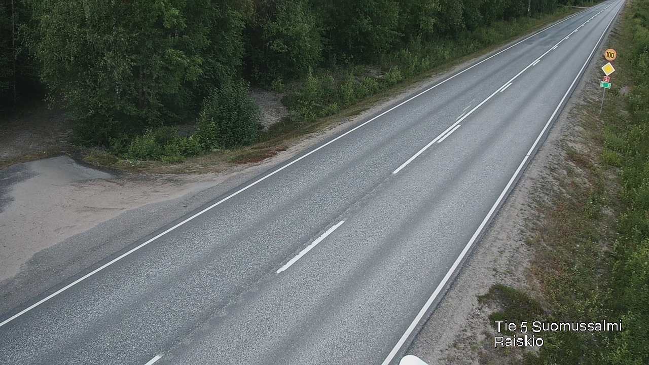 Kelikamerat Kuva Tie 5 Suomussalmi Raiskio, Suomussalmi, Kainuu