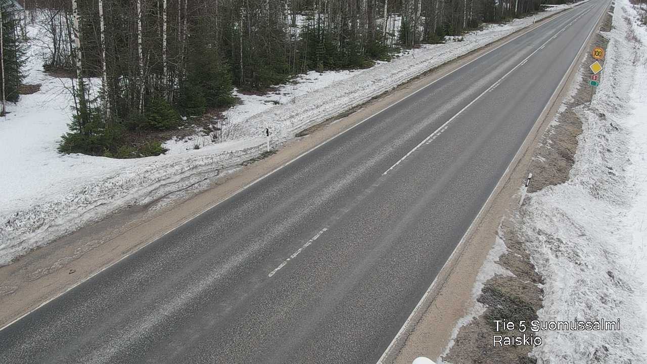 Kelikamerat Kuva Tie 5 Suomussalmi Raiskio, Suomussalmi, Kainuu