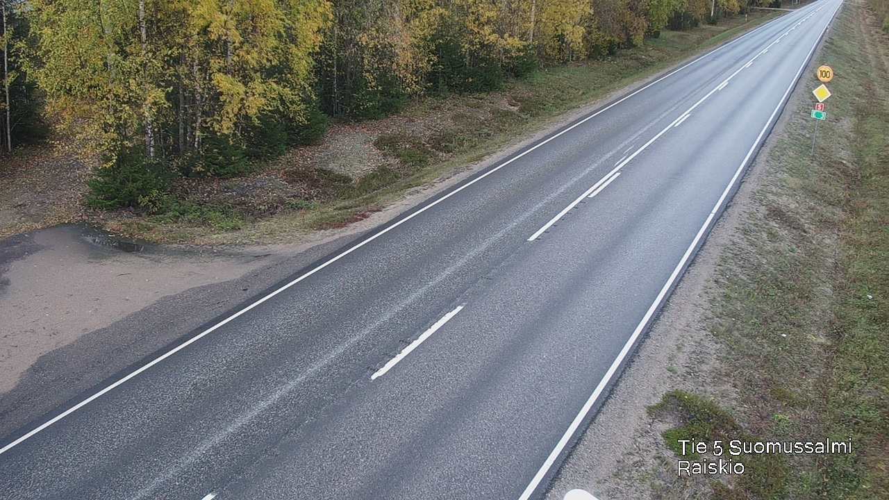 Kelikamerat Kuva Tie 5 Suomussalmi Raiskio, Suomussalmi, Kainuu