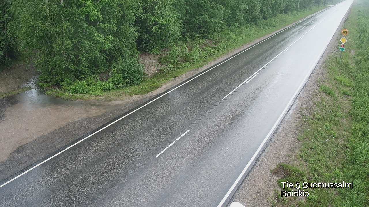 Kelikamerat Kuva Tie 5 Suomussalmi Raiskio, Suomussalmi, Kainuu