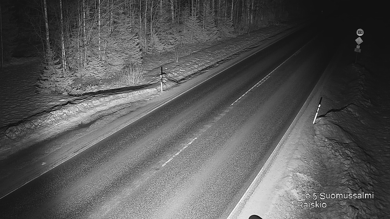 Kelikamerat Kuva Tie 5 Suomussalmi Raiskio, Suomussalmi, Kainuu