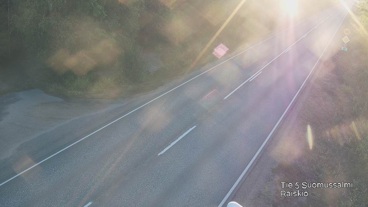 Kelikamerat Kuva Tie 5 Suomussalmi Raiskio, Suomussalmi, Kainuu