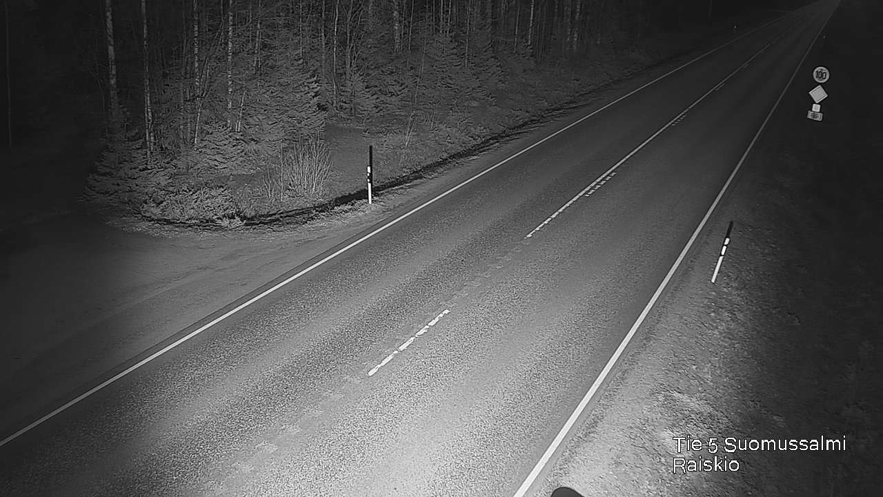 Kelikamerat Kuva Tie 5 Suomussalmi Raiskio, Suomussalmi, Kainuu
