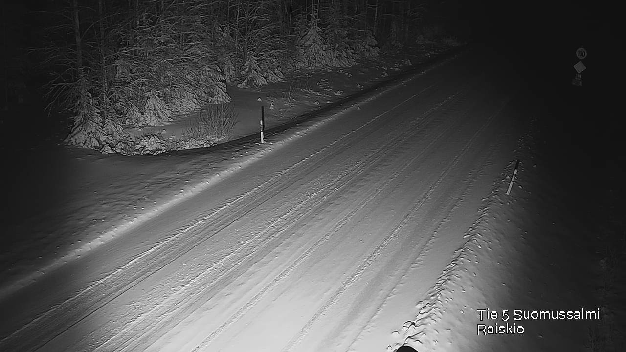 Kelikamerat Kuva Tie 5 Suomussalmi Raiskio, Suomussalmi, Kainuu