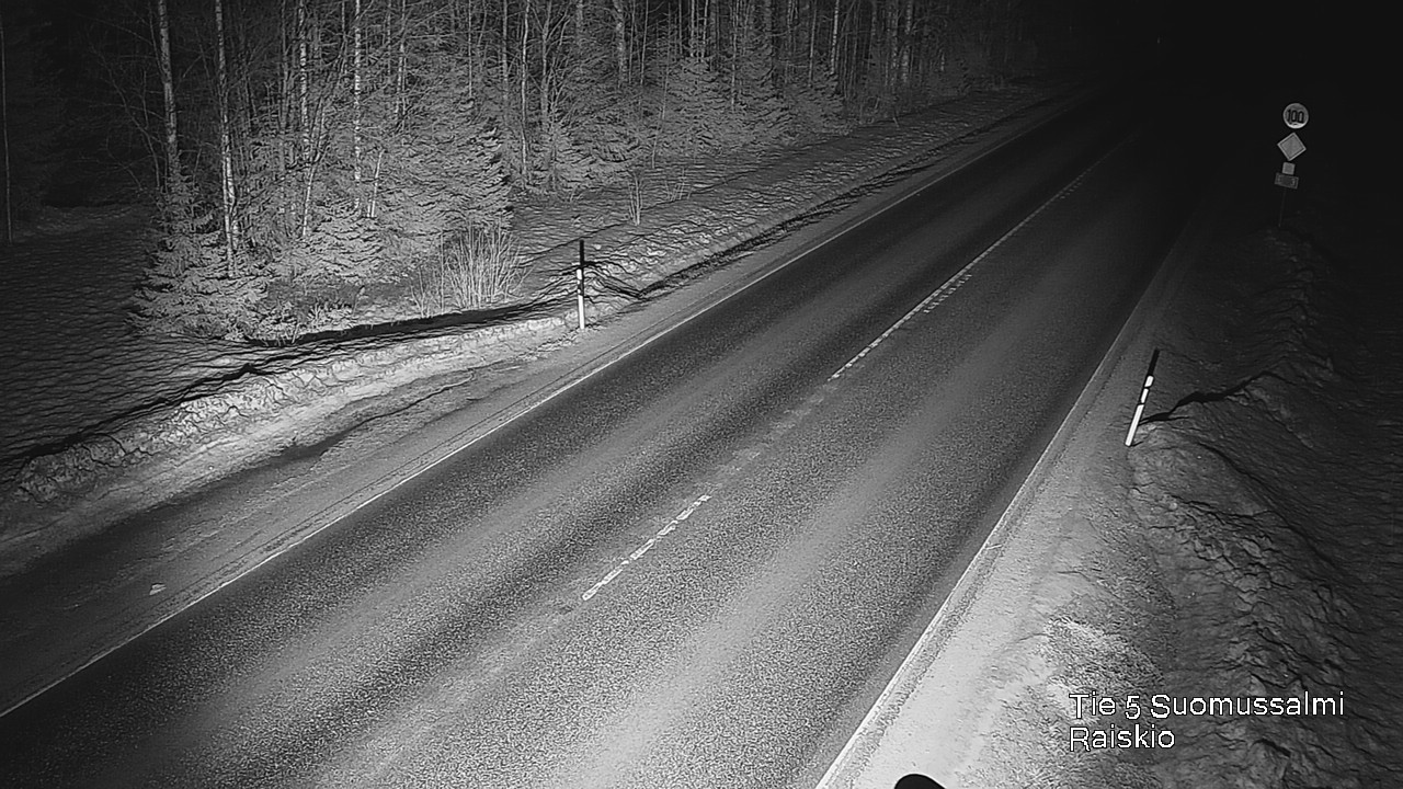 Kelikamerat Kuva Tie 5 Suomussalmi Raiskio, Suomussalmi, Kainuu