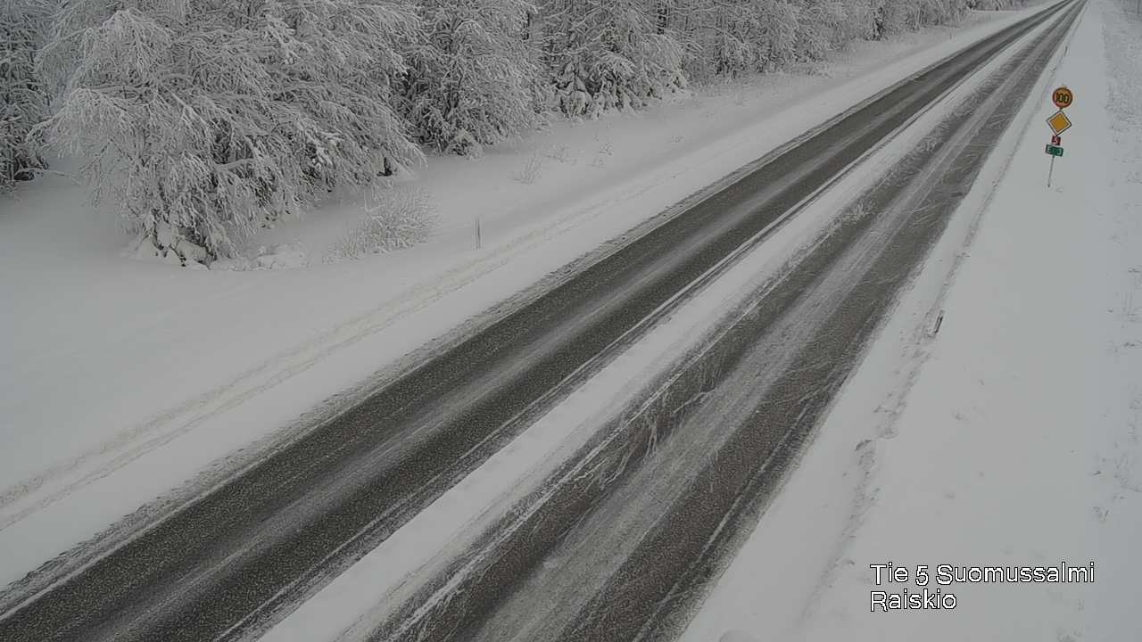 Kelikamerat Kuva Tie 5 Suomussalmi Raiskio, Suomussalmi, Kainuu