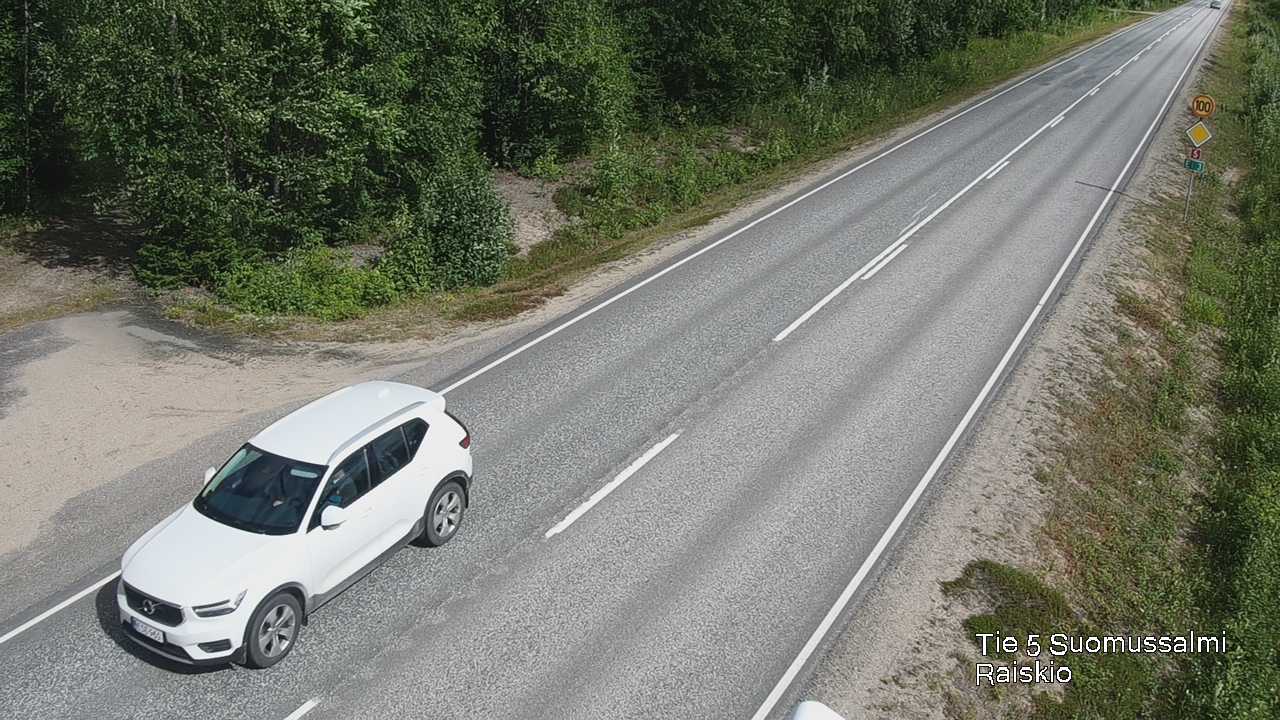 Kelikamerat Kuva Tie 5 Suomussalmi Raiskio, Suomussalmi, Kainuu