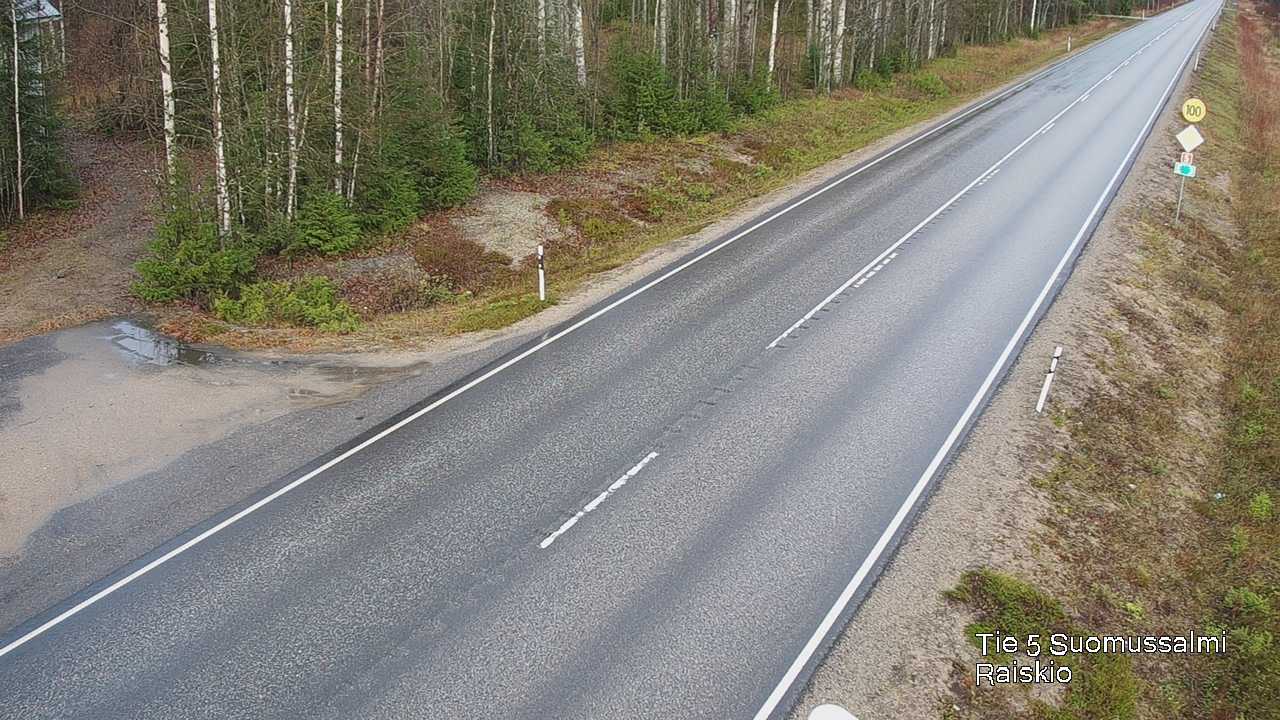 Kelikamerat Kuva Tie 5 Suomussalmi Raiskio, Suomussalmi, Kainuu