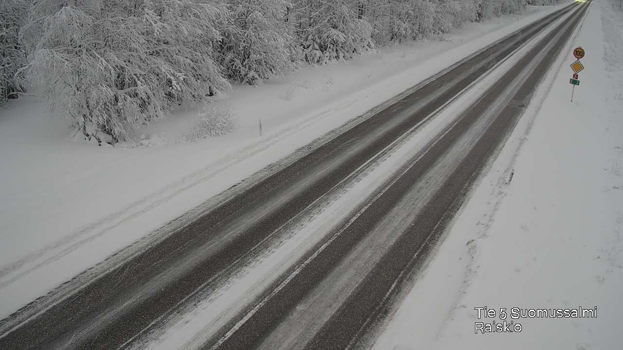 Kelikamerat Kuva Tie 5 Suomussalmi Raiskio, Suomussalmi, Kainuu