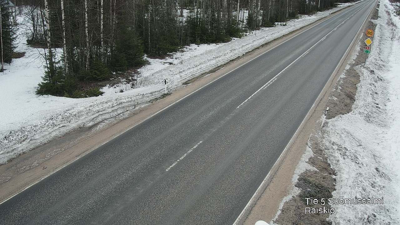 Kelikamerat Kuva Tie 5 Suomussalmi Raiskio, Suomussalmi, Kainuu