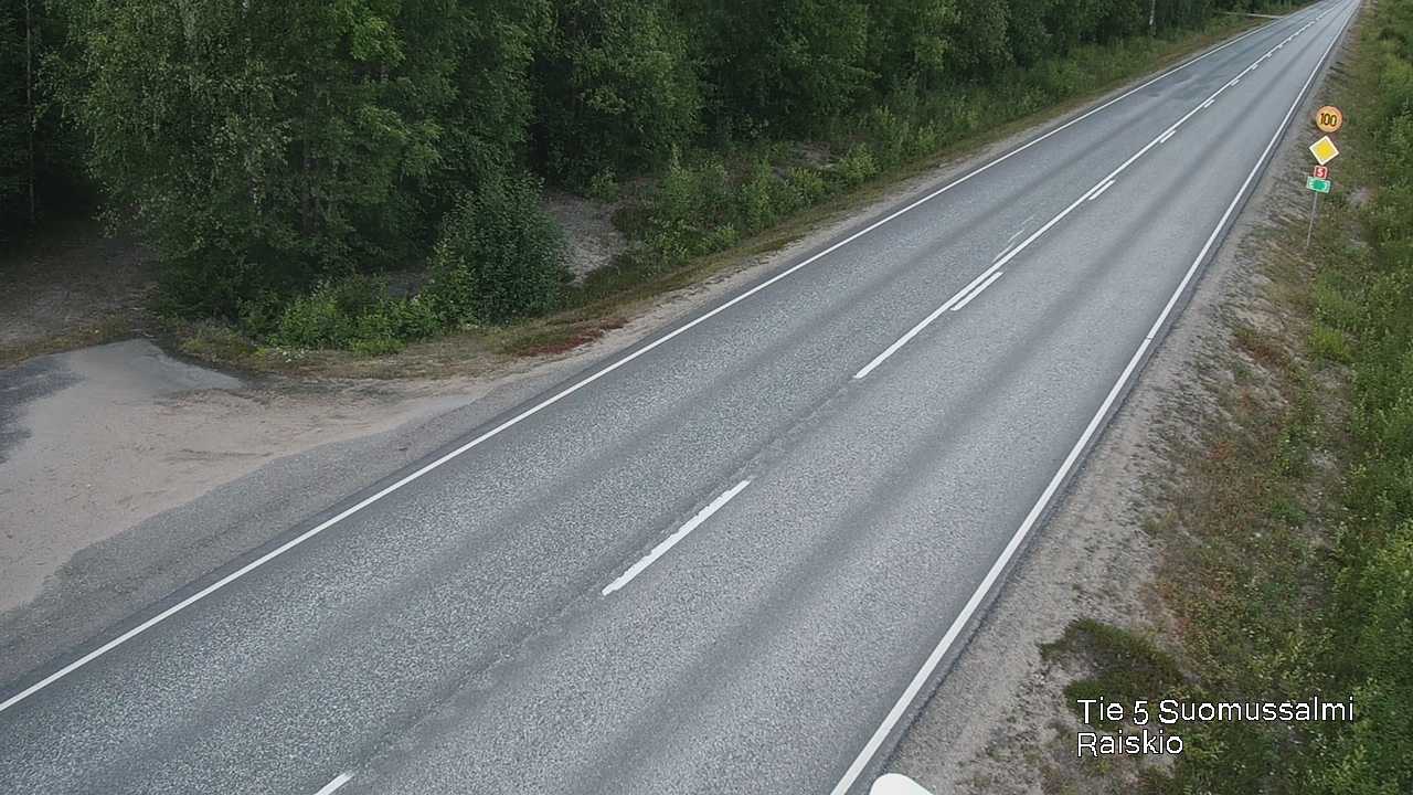 Kelikamerat Kuva Tie 5 Suomussalmi Raiskio, Suomussalmi, Kainuu