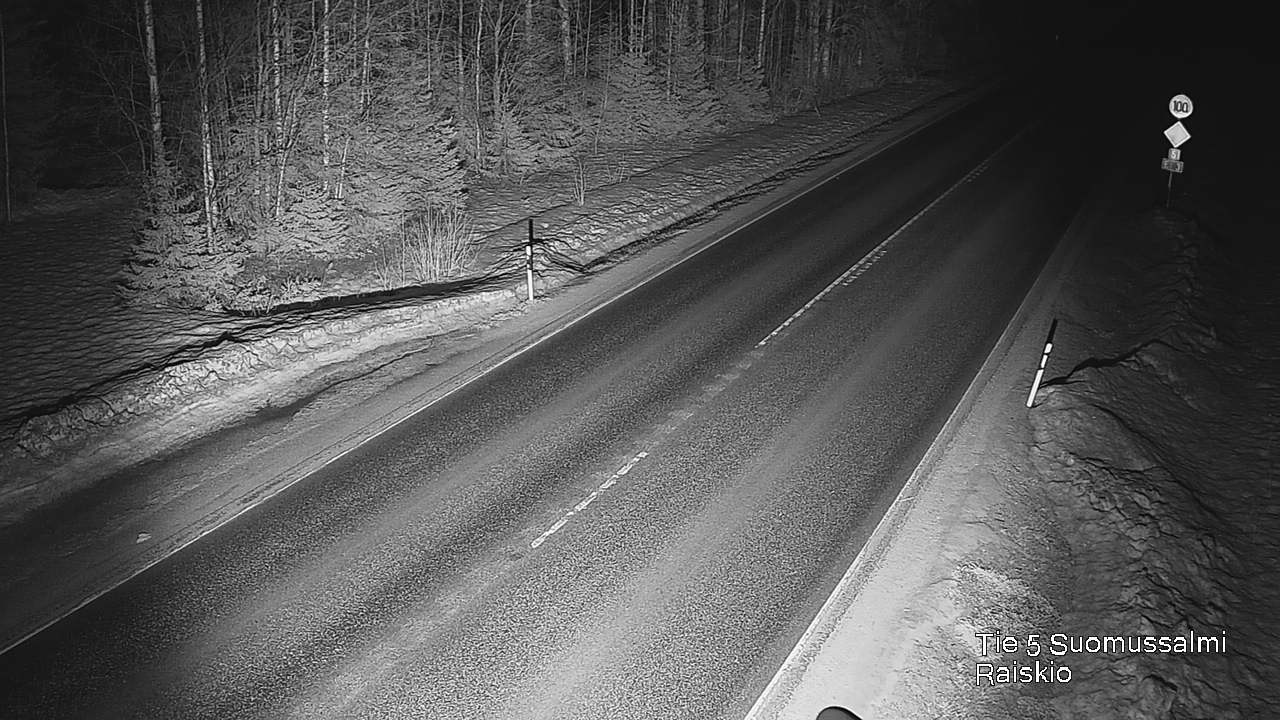 Kelikamerat Kuva Tie 5 Suomussalmi Raiskio, Suomussalmi, Kainuu