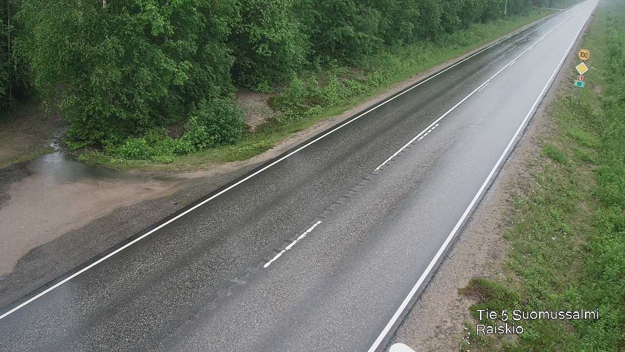 Kelikamerat Kuva Tie 5 Suomussalmi Raiskio, Suomussalmi, Kainuu
