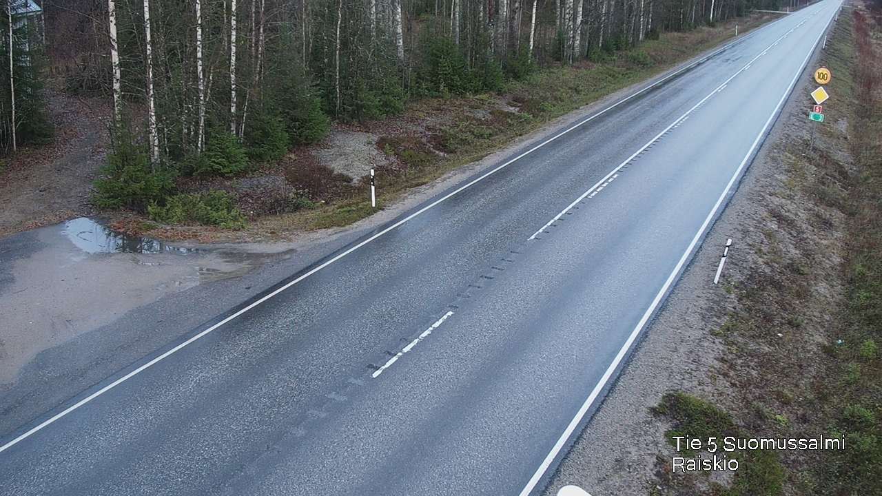 Kelikamerat Kuva Tie 5 Suomussalmi Raiskio, Suomussalmi, Kainuu