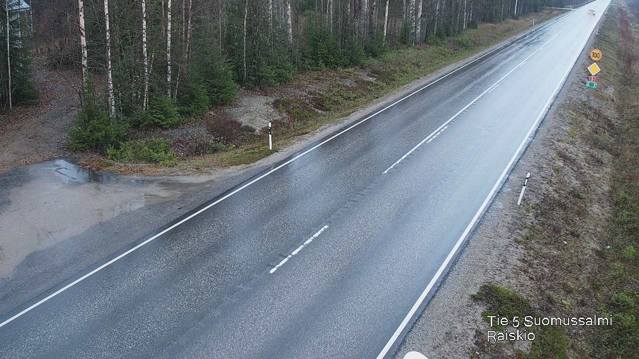 Kelikamerat Kuva Tie 5 Suomussalmi Raiskio, Suomussalmi, Kainuu