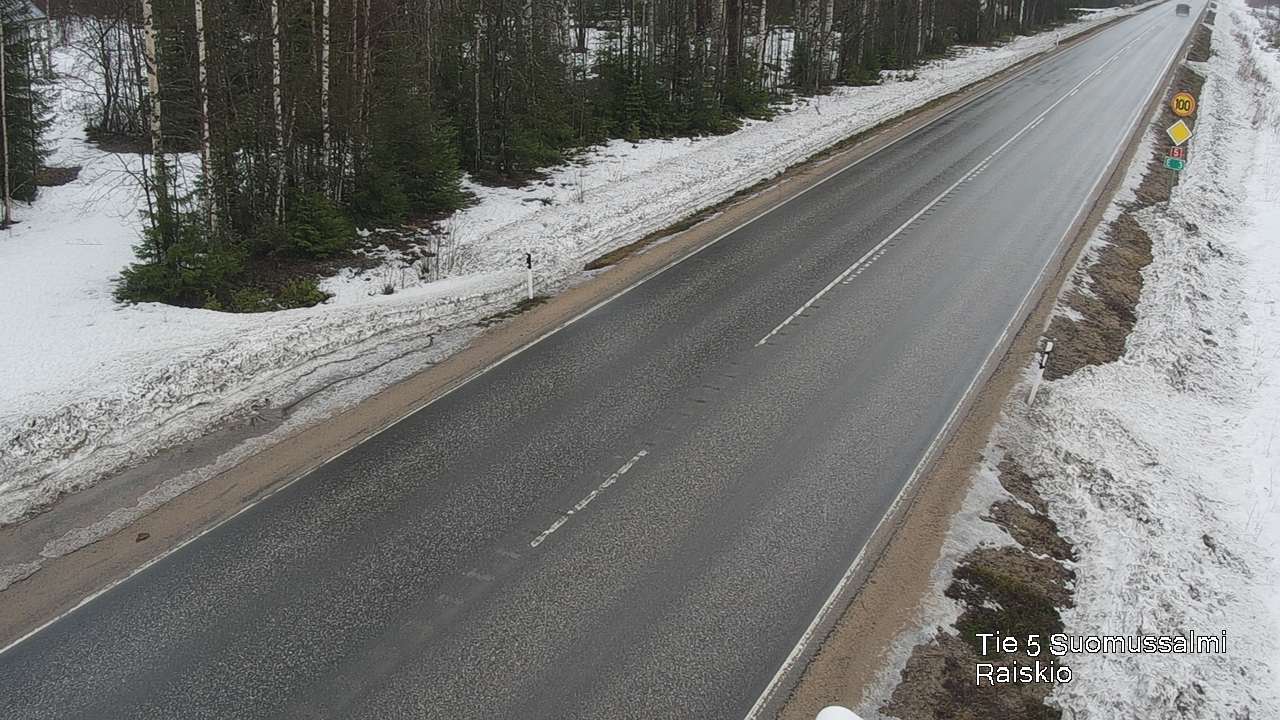 Kelikamerat Kuva Tie 5 Suomussalmi Raiskio, Suomussalmi, Kainuu