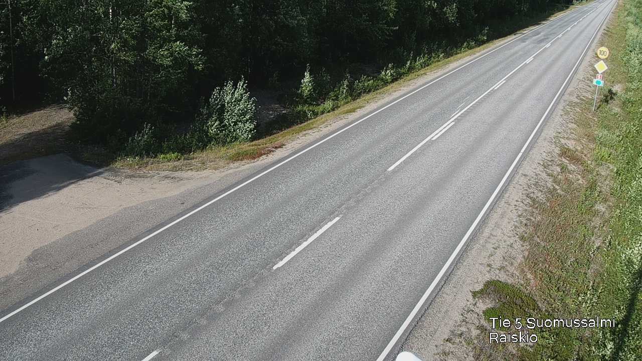 Kelikamerat Kuva Tie 5 Suomussalmi Raiskio, Suomussalmi, Kainuu