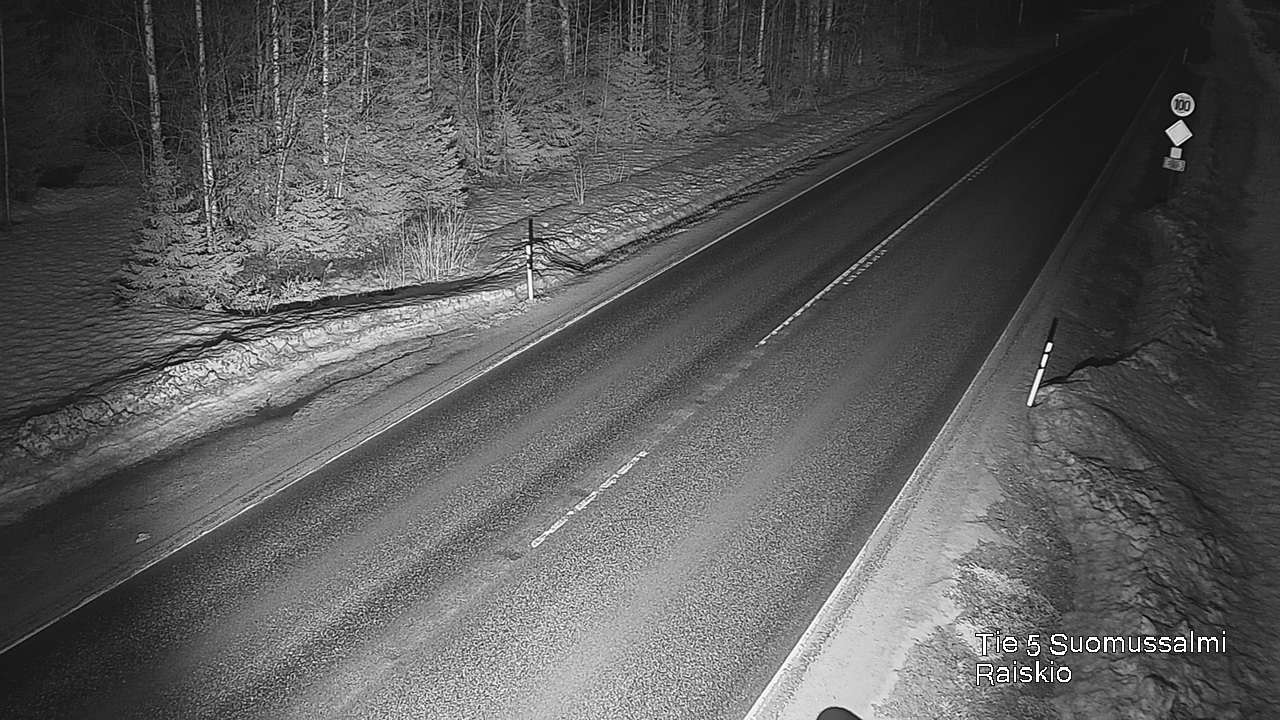 Kelikamerat Kuva Tie 5 Suomussalmi Raiskio, Suomussalmi, Kainuu