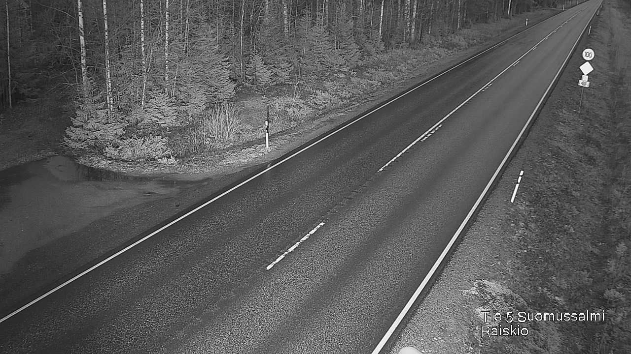 Kelikamerat Kuva Tie 5 Suomussalmi Raiskio, Suomussalmi, Kainuu