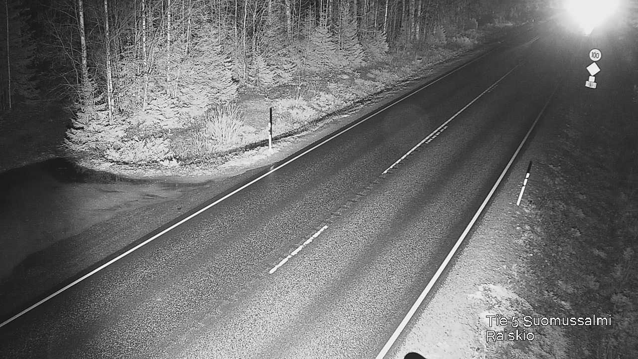 Kelikamerat Kuva Tie 5 Suomussalmi Raiskio, Suomussalmi, Kainuu