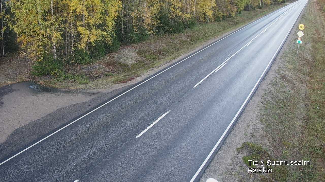 Kelikamerat Kuva Tie 5 Suomussalmi Raiskio, Suomussalmi, Kainuu