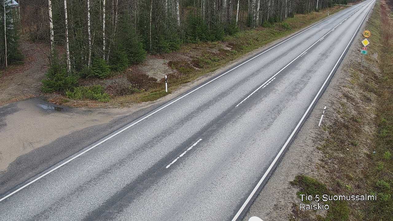 Kelikamerat Kuva Tie 5 Suomussalmi Raiskio, Suomussalmi, Kainuu