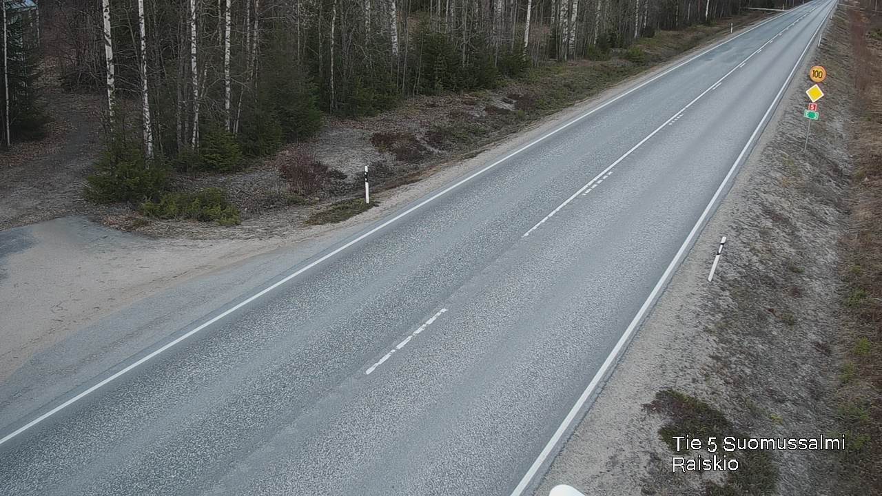 Kelikamerat Kuva Tie 5 Suomussalmi Raiskio, Suomussalmi, Kainuu