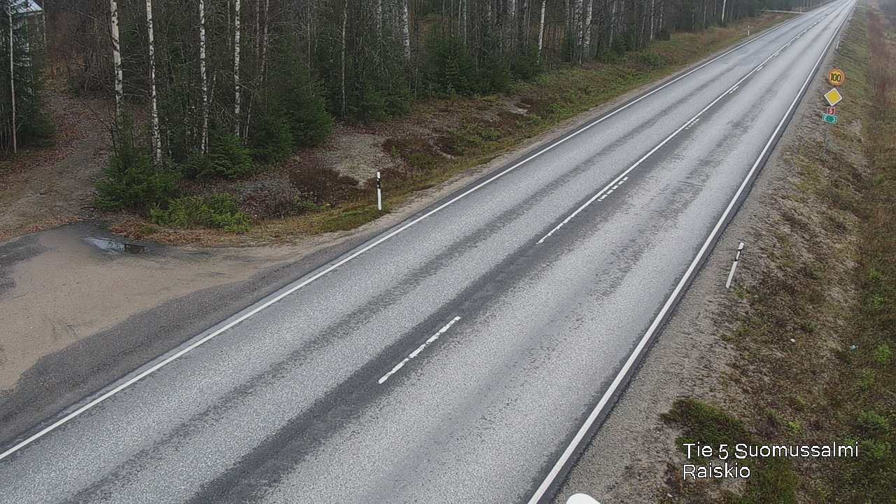 Kelikamerat Kuva Tie 5 Suomussalmi Raiskio, Suomussalmi, Kainuu