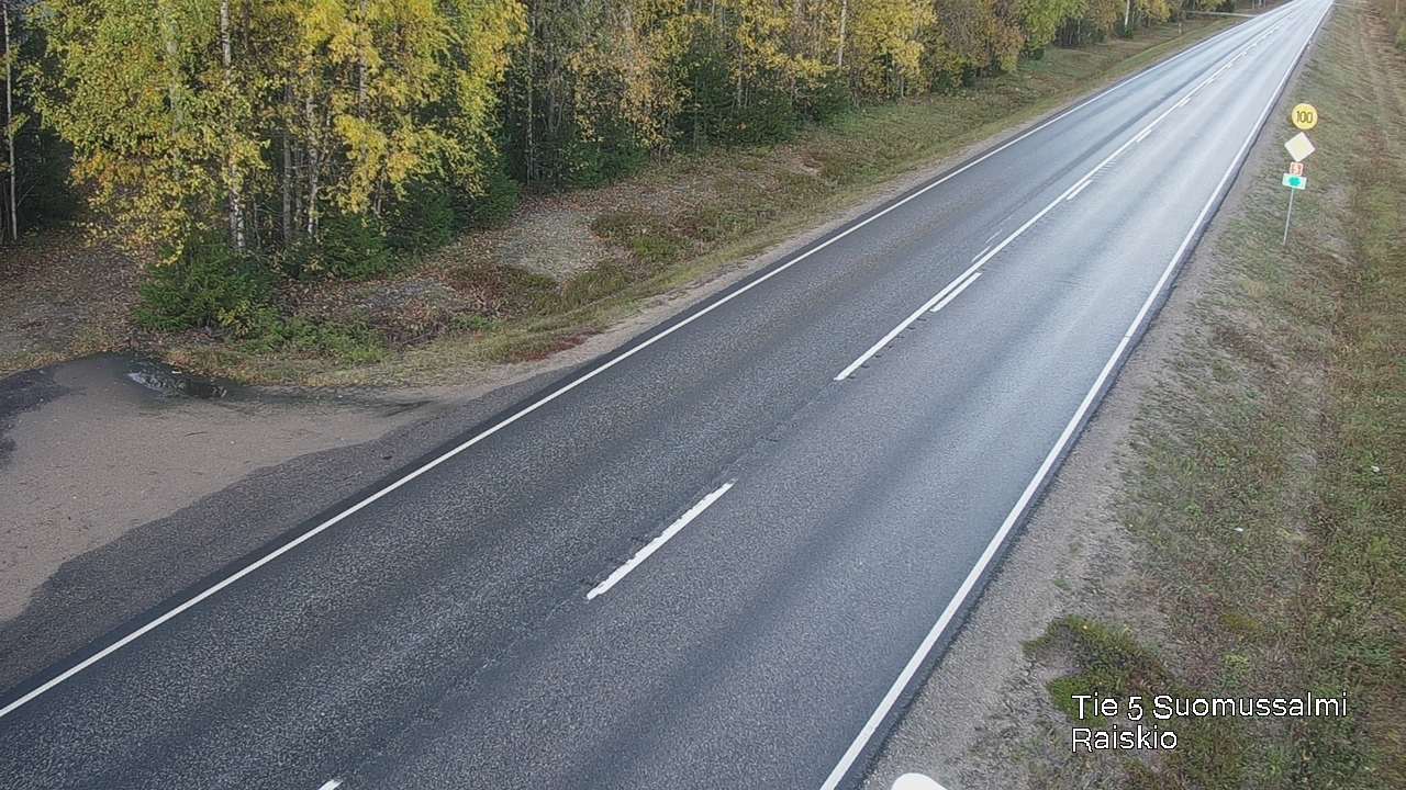 Kelikamerat Kuva Tie 5 Suomussalmi Raiskio, Suomussalmi, Kainuu