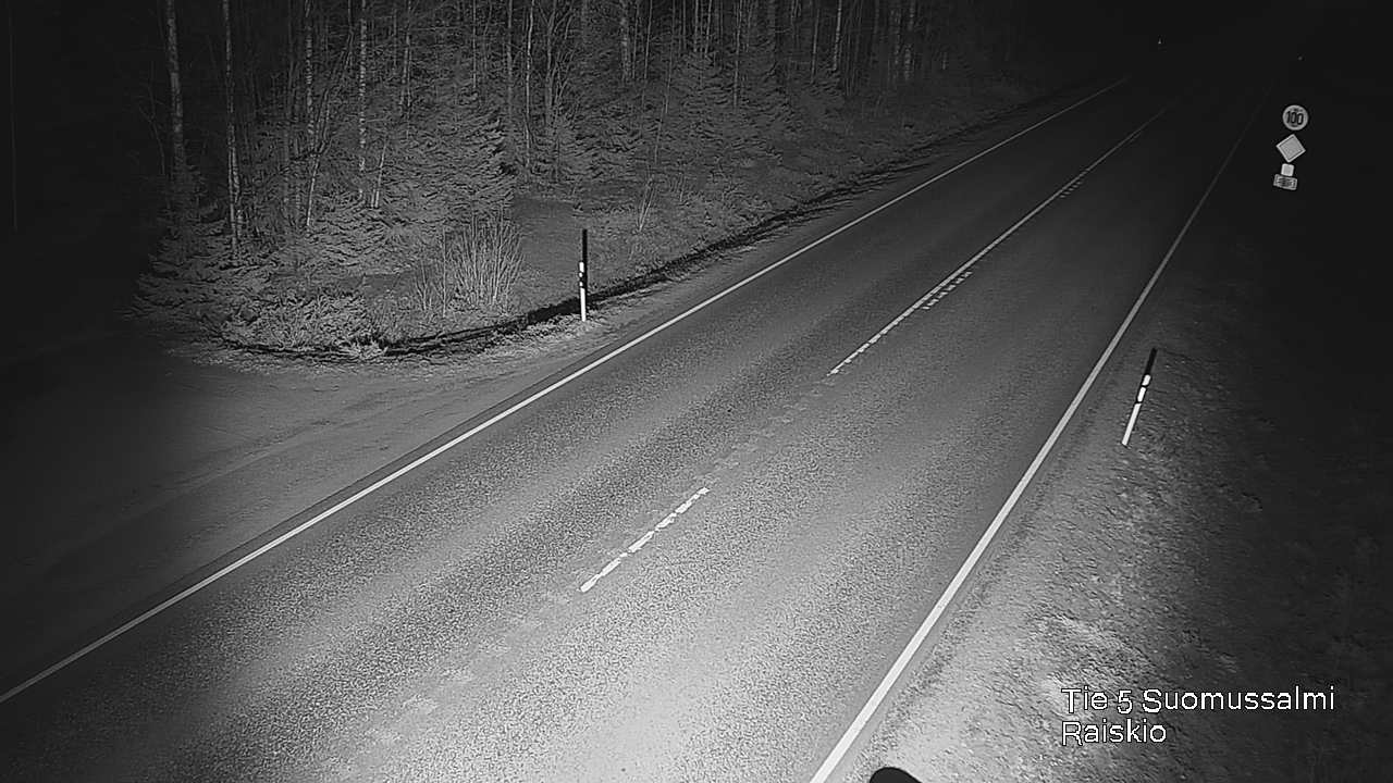 Kelikamerat Kuva Tie 5 Suomussalmi Raiskio, Suomussalmi, Kainuu