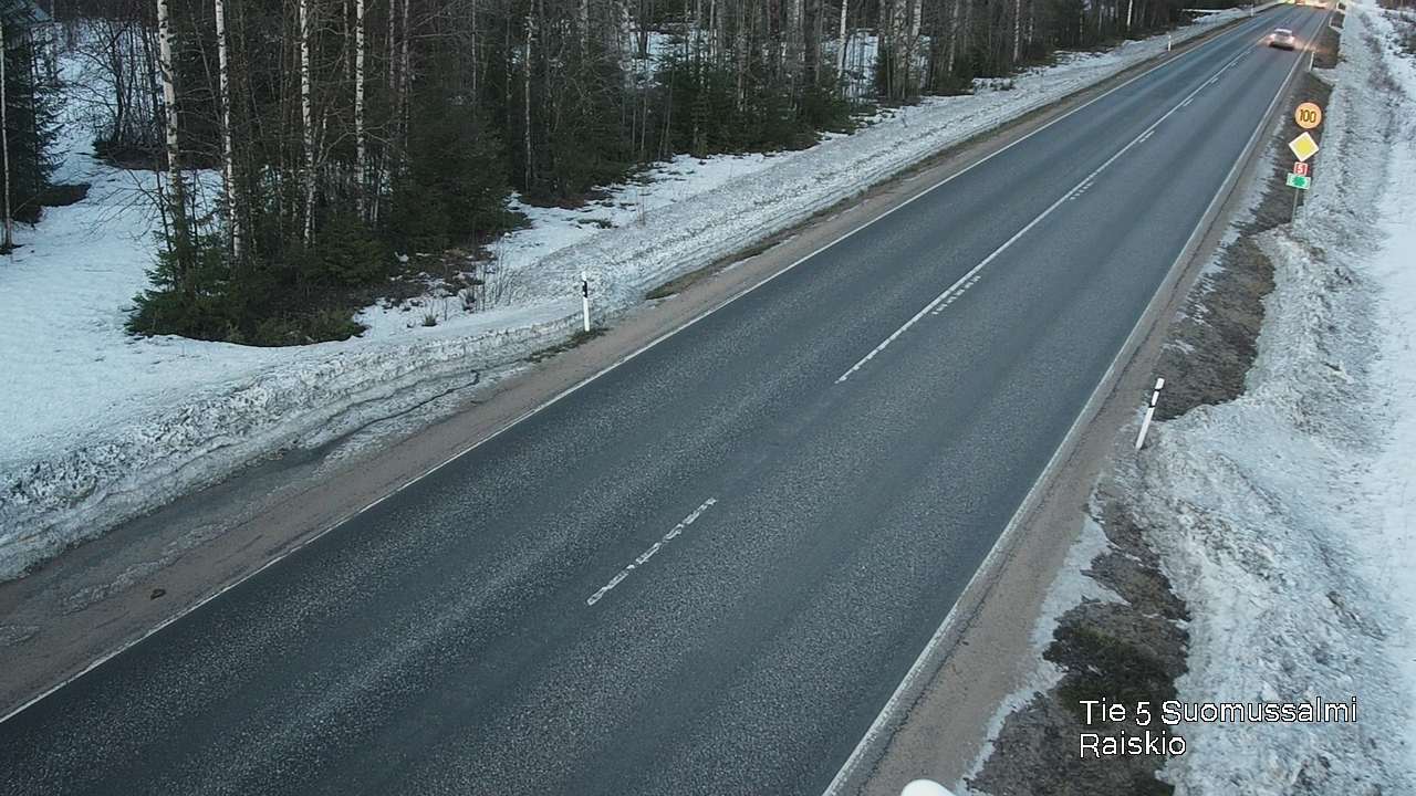 Kelikamerat Kuva Tie 5 Suomussalmi Raiskio, Suomussalmi, Kainuu