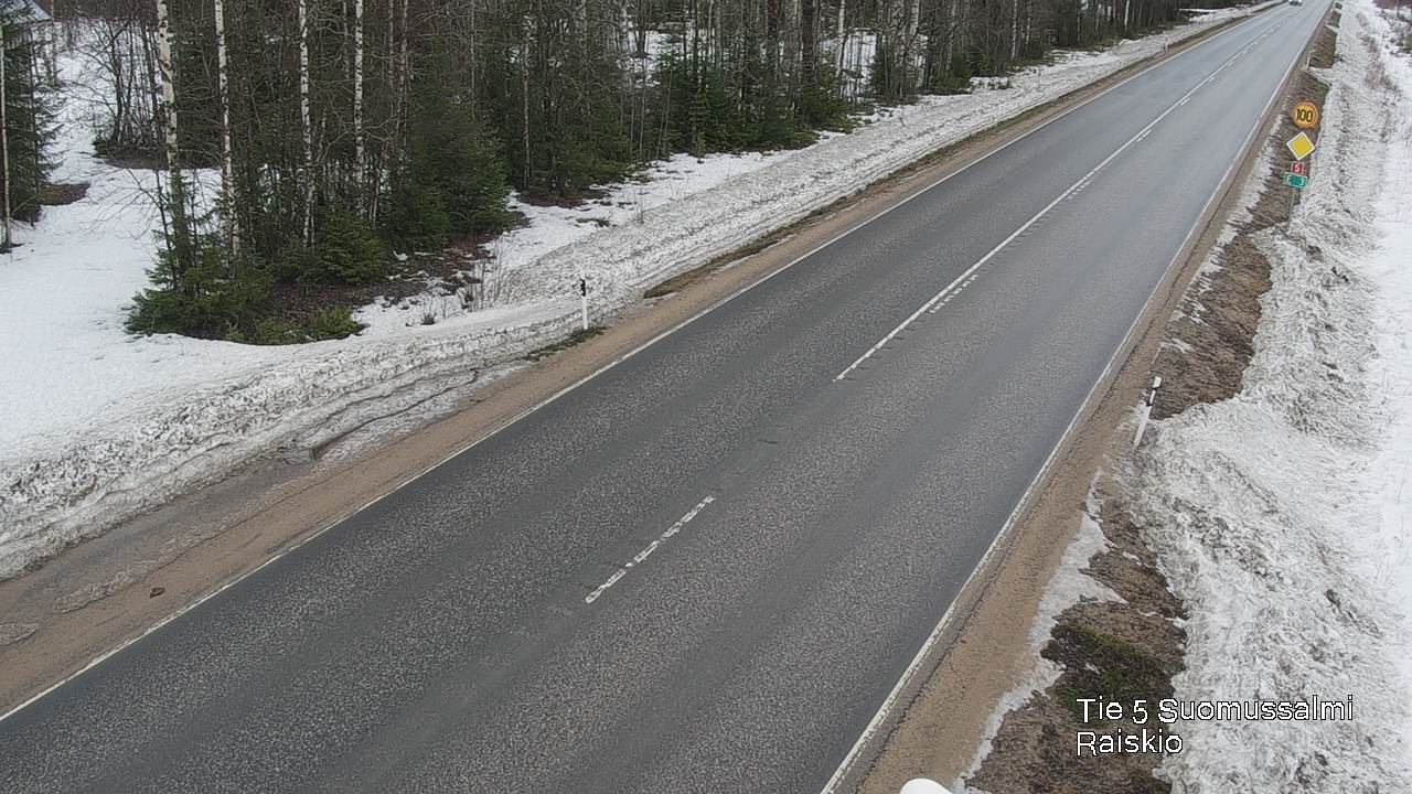 Kelikamerat Kuva Tie 5 Suomussalmi Raiskio, Suomussalmi, Kainuu