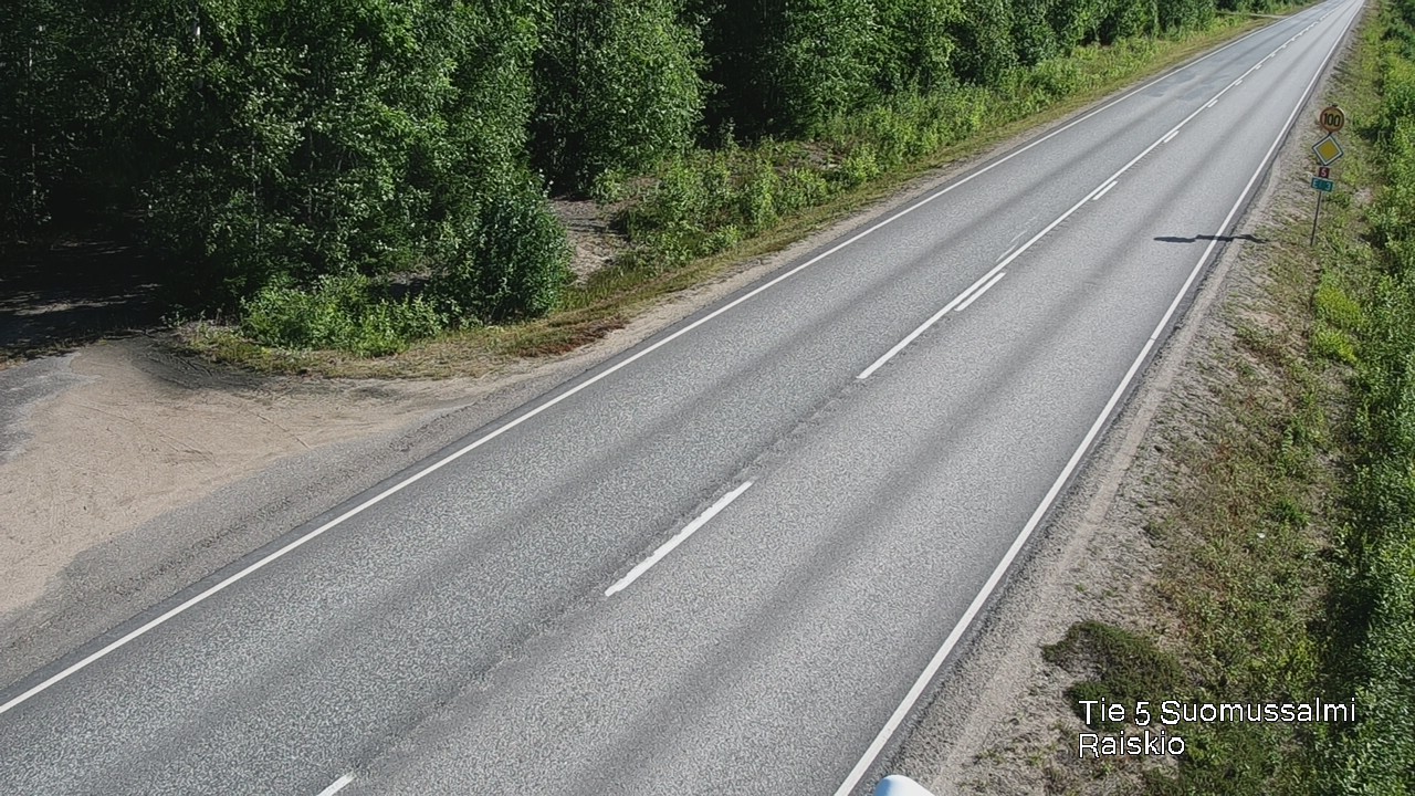 Kelikamerat Kuva Tie 5 Suomussalmi Raiskio, Suomussalmi, Kainuu