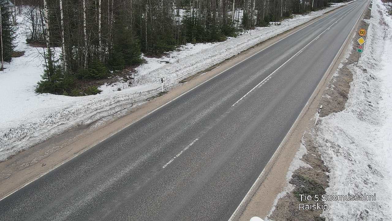 Kelikamerat Kuva Tie 5 Suomussalmi Raiskio, Suomussalmi, Kainuu
