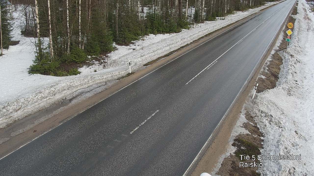 Kelikamerat Kuva Tie 5 Suomussalmi Raiskio, Suomussalmi, Kainuu