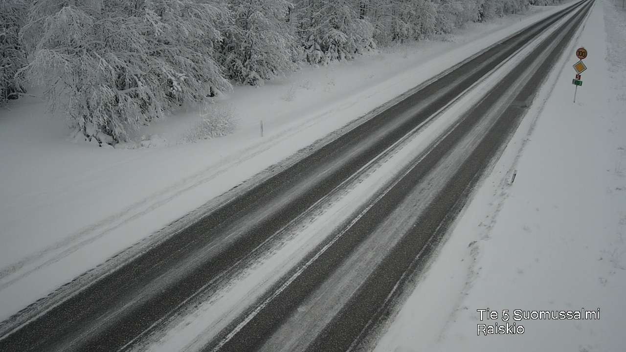 Kelikamerat Kuva Tie 5 Suomussalmi Raiskio, Suomussalmi, Kainuu
