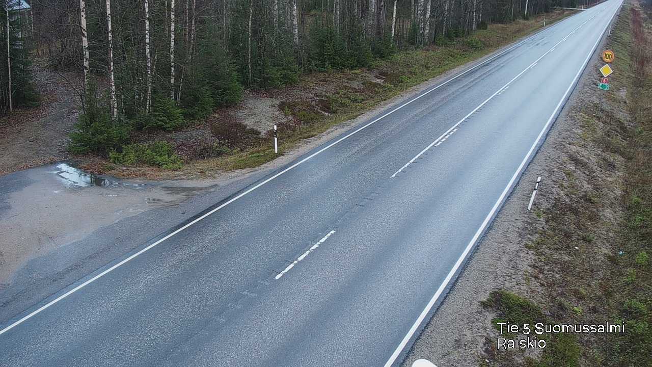 Kelikamerat Kuva Tie 5 Suomussalmi Raiskio, Suomussalmi, Kainuu