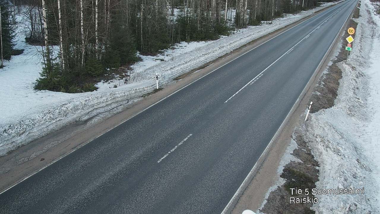 Kelikamerat Kuva Tie 5 Suomussalmi Raiskio, Suomussalmi, Kainuu