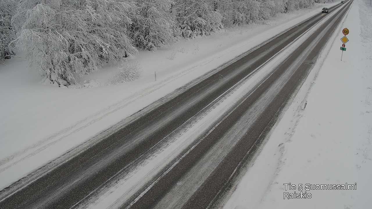 Weather Camera Image Road 5 Suomussalmi Raiskio, Suomussalmi, Kainuu