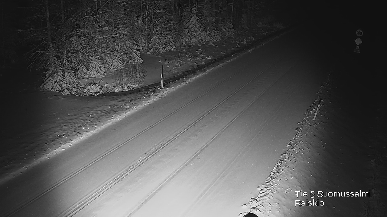 Kelikamerat Kuva Tie 5 Suomussalmi Raiskio, Suomussalmi, Kainuu