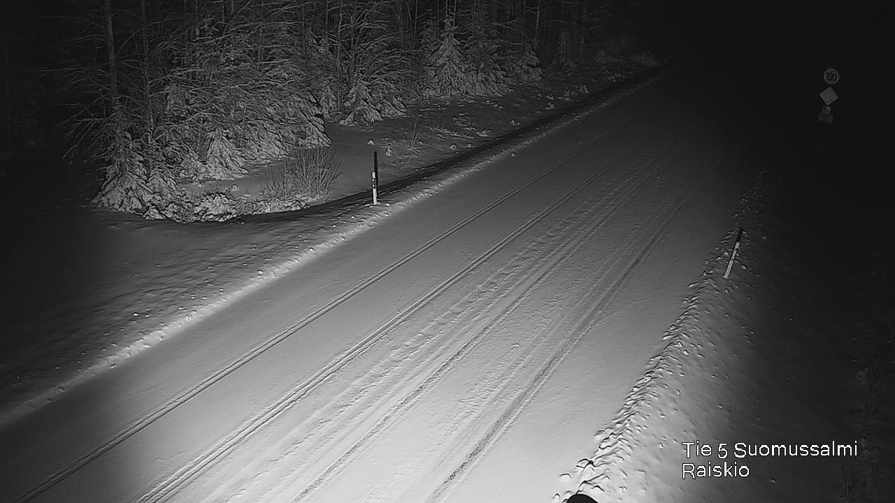 Kelikamerat Kuva Tie 5 Suomussalmi Raiskio, Suomussalmi, Kainuu