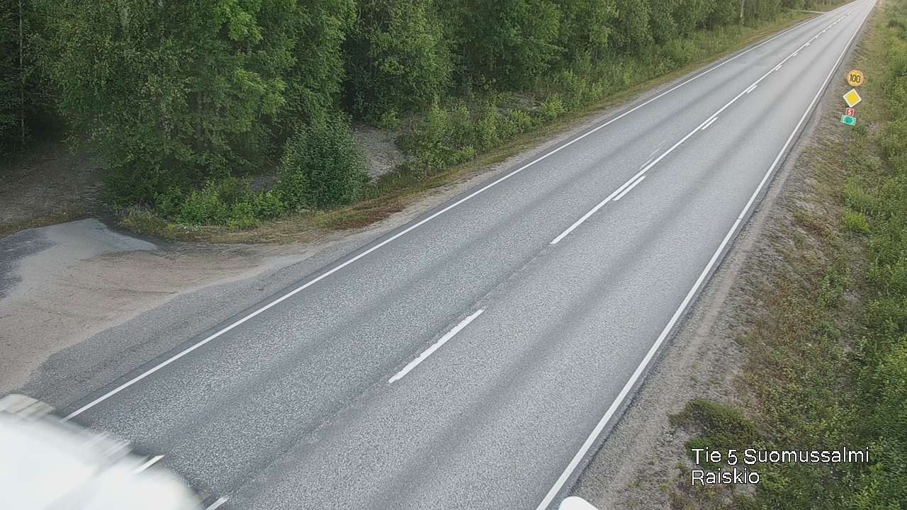Kelikamerat Kuva Tie 5 Suomussalmi Raiskio, Suomussalmi, Kainuu