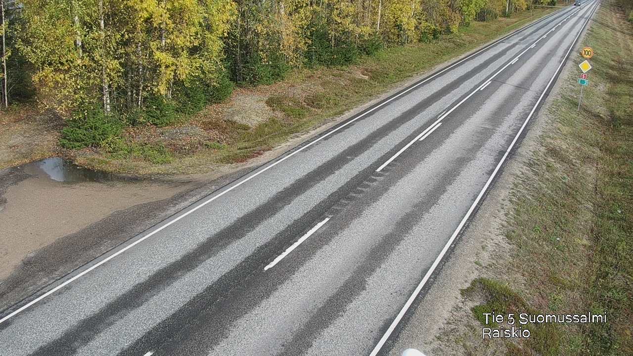 Kelikamerat Kuva Tie 5 Suomussalmi Raiskio, Suomussalmi, Kainuu
