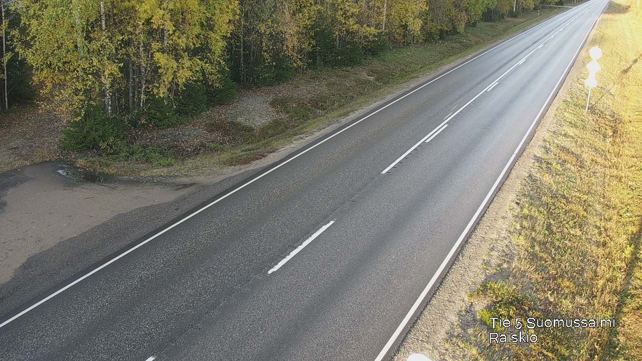Kelikamerat Kuva Tie 5 Suomussalmi Raiskio, Suomussalmi, Kainuu