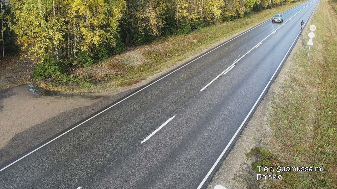Kelikamerat Kuva Tie 5 Suomussalmi Raiskio, Suomussalmi, Kainuu