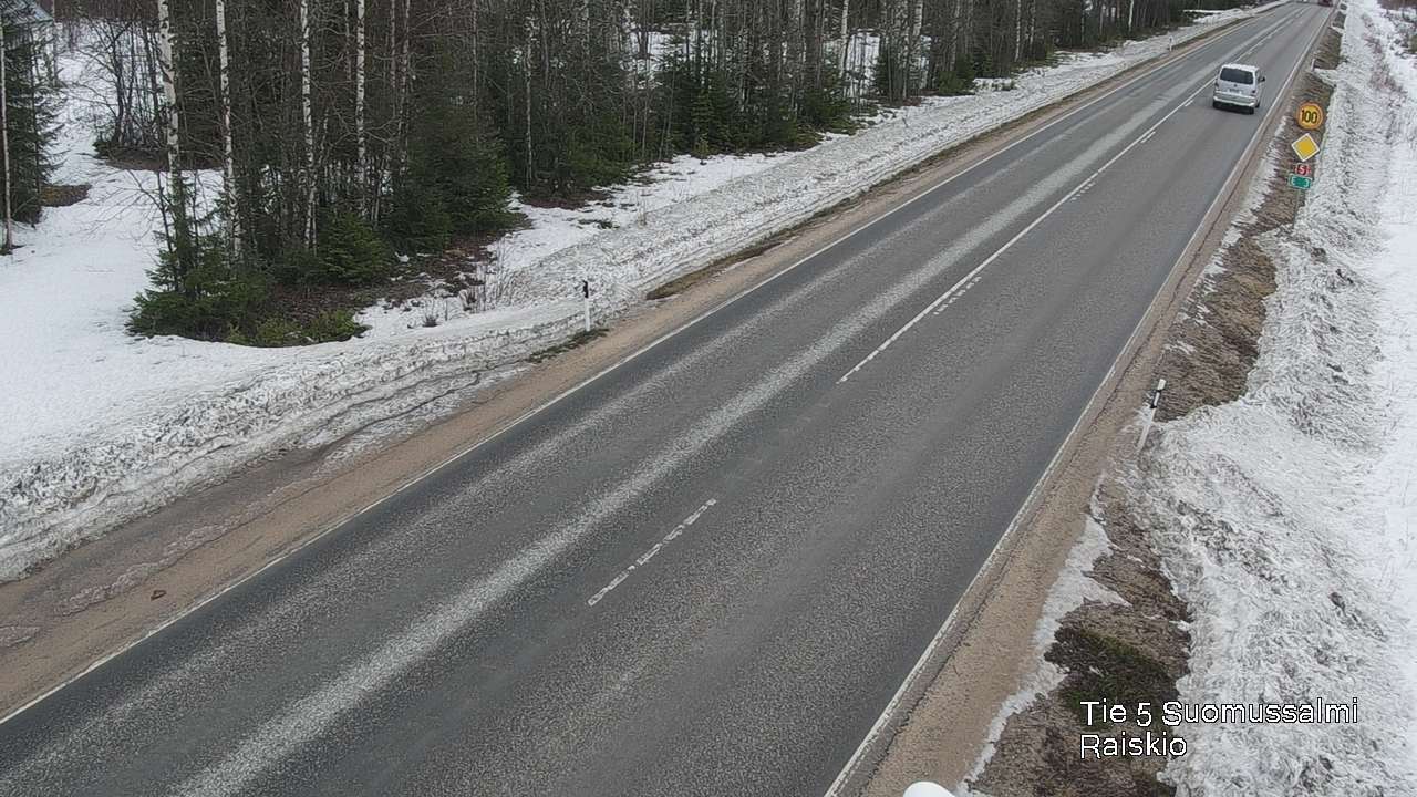 Kelikamerat Kuva Tie 5 Suomussalmi Raiskio, Suomussalmi, Kainuu