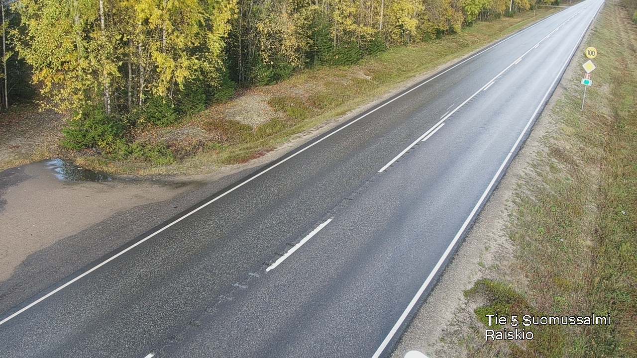 Kelikamerat Kuva Tie 5 Suomussalmi Raiskio, Suomussalmi, Kainuu