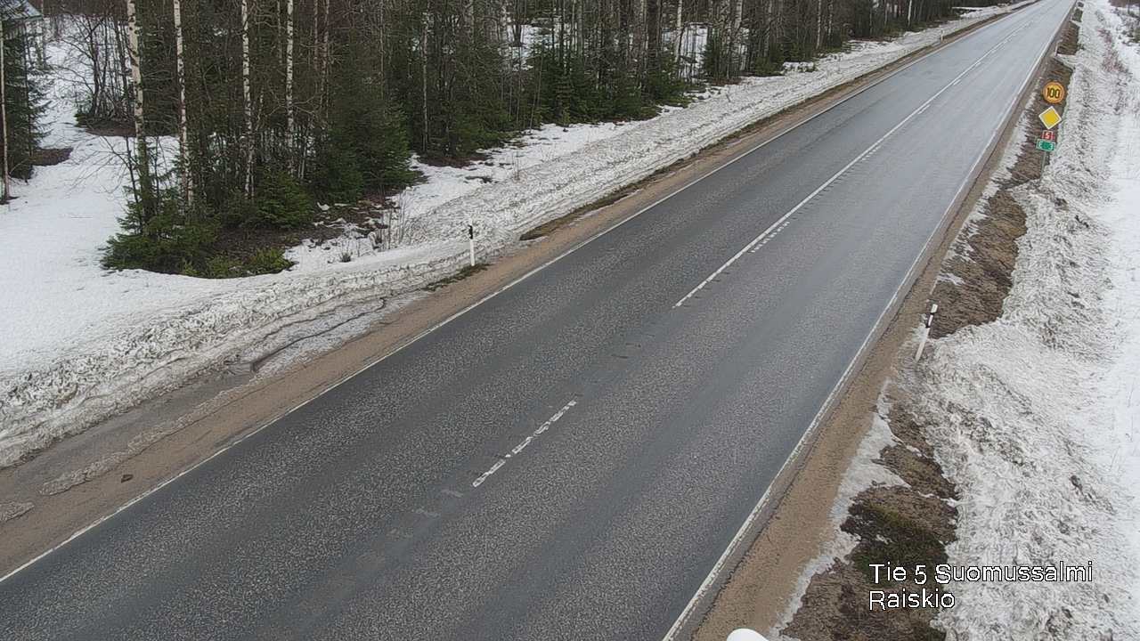 Kelikamerat Kuva Tie 5 Suomussalmi Raiskio, Suomussalmi, Kainuu